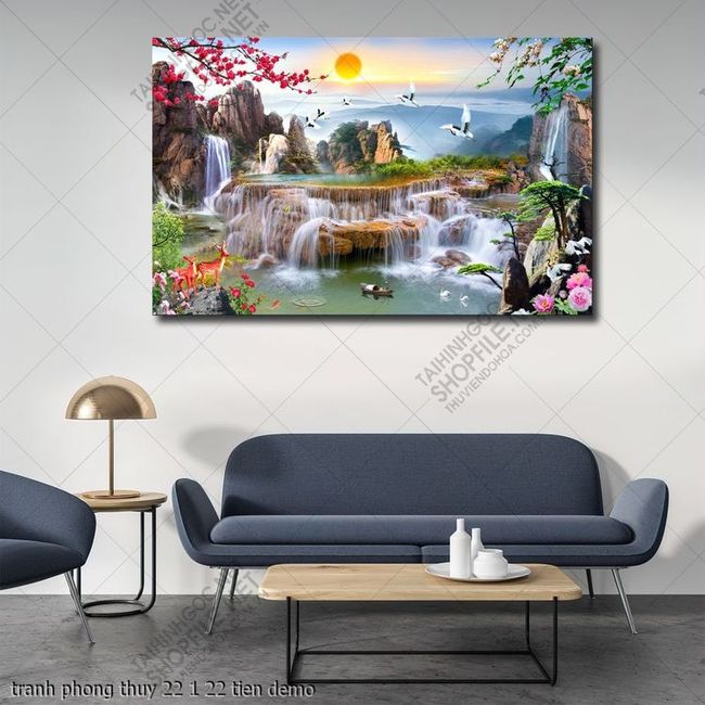 tranh phong thuy 22 1 22 tien